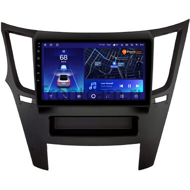 Subaru Legacy 5, Outback 4 2009-2014 (черная, левый руль) Teyes CC2 PLUS 4/32 9 дюймов RM-9-0087 на Android 10 (4G-SIM, DSP, QLed)