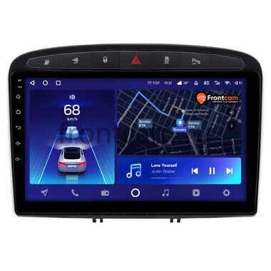 Peugeot 308, 408, RCZ (2007-2022) Teyes CC2 PLUS 4/32 9 дюймов RM-9120 на Android 10 (4G-SIM, DSP, QLed) (черный глянец)