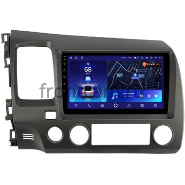 Honda Civic 8 4D 2005-2012 (левый руль, седан) Teyes CC2 PLUS 4/32 9 дюймов RM-9-1061 на Android 10 (4G-SIM, DSP, QLed)