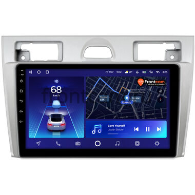 Ford Fiesta (Mk5) 2002-2008 (серебро) Teyes CC2 PLUS 4/32 9 дюймов RM-9-2069 на Android 10 (4G-SIM, DSP, QLed)
