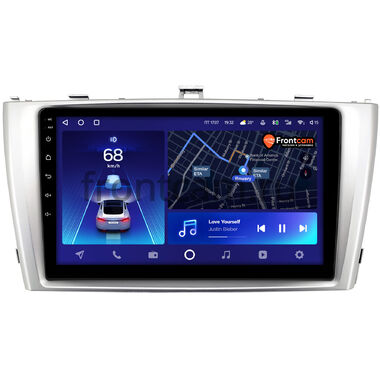 Toyota Avensis 3 2008-2015 (серебро) Teyes CC2 PLUS 4/32 9 дюймов RM-9-3018 на Android 10 (4G-SIM, DSP, QLed)