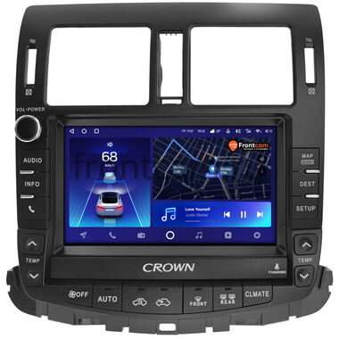 Toyota Crown (S200) 2008-2012 (Для авто c монитором и DVD) Teyes CC2 PLUS 4/32 9 дюймов RM-9-5377 на Android 10 (4G-SIM, DSP, QLed)