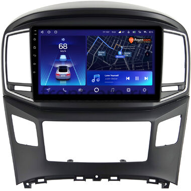 Hyundai H1 2, Grand Starex 2015-2021 (черная) Teyes CC2 PLUS 4/32 9 дюймов RM-9-604 на Android 10 (4G-SIM, DSP, QLed)