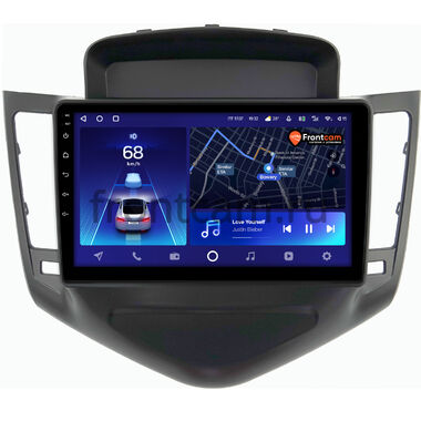 Chevrolet Cruze 2008-2012 (черная) Teyes CC2 PLUS 4/32 9 дюймов RM-9010 на Android 10 (4G-SIM, DSP, QLed)