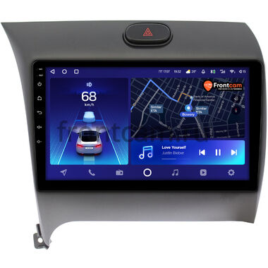 Kia Cerato 3 (2013-2020) Teyes CC2 PLUS 4/32 9 дюймов RM-9014 на Android 10 (4G-SIM, DSP, QLed) для авто с камерой