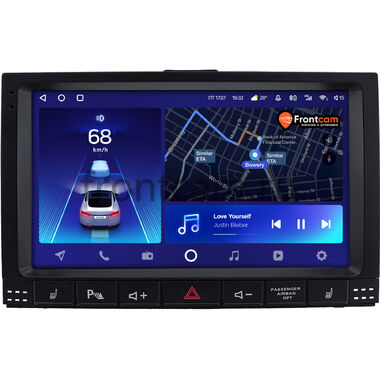 Volkswagen Touareg 2002-2010 Teyes CC2 PLUS 4/32 9 дюймов RM-9208 на Android 10 (4G-SIM, DSP, QLed)