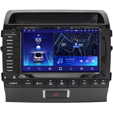 Toyota Land Cruiser 200 2007-2009 (Тип С) Teyes CC2 PLUS 4/64 9 дюймов RM-9-0116 на Android 10 (4G-SIM, DSP, QLed)