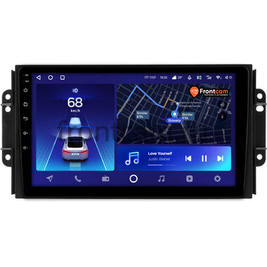 Chery Tiggo 3, Tiggo 2 2016-2020 (матовая) Teyes CC2 PLUS 4/64 9 дюймов RM-9-0464 на Android 10 (4G-SIM, DSP, QLed)