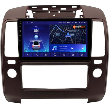 Nissan Navara 3 (D40), Pathfinder 3 2004-2014 (цвет марун) Teyes CC2 PLUS 4/64 9 дюймов RM-9-0900 на Android 10 (4G-SIM, DSP, QLed)