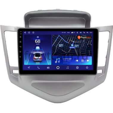 Chevrolet Cruze 2008-2012 (серебро) Teyes CC2 PLUS 4/64 9 дюймов RM-9-1284 на Android 10 (4G-SIM, DSP, QLed)