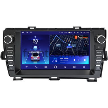 Toyota Prius 3 (XW30) 2009-2015 (левый руль) Teyes CC2 PLUS 4/64 9 дюймов RM-9-1325 на Android 10 (4G-SIM, DSP, QLed)