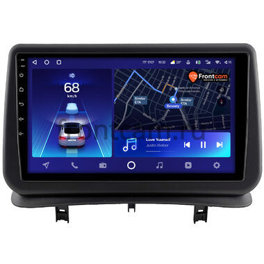 Renault Clio 3 2005-2014 Teyes CC2 PLUS 4/64 9 дюймов RM-9-1406 на Android 10 (4G-SIM, DSP, QLed)