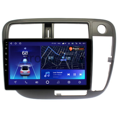 Honda Civic 6 (1995-2000) (с кондиционером, правый руль) Teyes CC2 PLUS 4/64 9 дюймов RM-9-226 на Android 10 (4G-SIM, DSP, QLed)