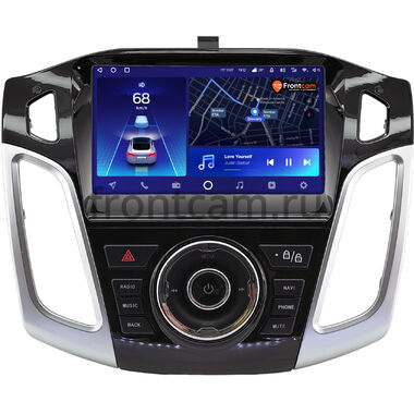 Ford Focus 3 2011-2019 (глянцевая, Тип 2) Teyes CC2 PLUS 4/64 9 дюймов RM-9-2361 на Android 10 (4G-SIM, DSP, QLed)