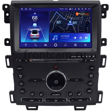 Ford Edge 2013-2015 Teyes CC2 PLUS 4/64 9 дюймов RM-9-2542 на Android 10 (4G-SIM, DSP, QLed)