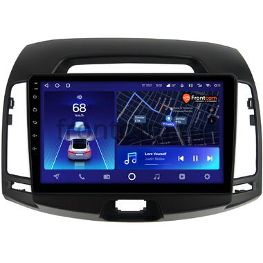 Hyundai Elantra 4 (HD) 2006-2011 (черная) Teyes CC2 PLUS 4/64 9 дюймов RM-9-680 на Android 10 (4G-SIM, DSP, QLed)