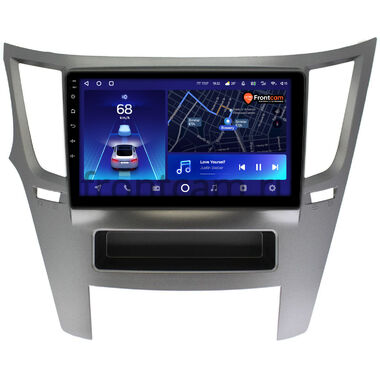 Subaru Legacy 5, Outback 4 2009-2014 (серая, левый руль) Teyes CC2 PLUS 4/64 9 дюймов RM-9051 на Android 10 (4G-SIM, DSP, QLed)