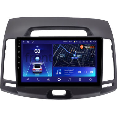 Hyundai Elantra 4 (HD) 2006-2011 (темно-серая) Teyes CC2 PLUS 4/64 9 дюймов RM-9077 на Android 10 (4G-SIM, DSP, QLed)