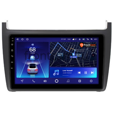 Volkswagen Polo 5 2009-2020 (матовая) Teyes CC2 PLUS 4/64 9 дюймов RM-9091 на Android 10 (4G-SIM, DSP, QLed)