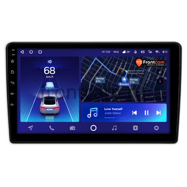 Ford Kuga, Fiesta, Fusion, Focus, Mondeo (черная) Teyes CC2 PLUS 4/64 9 дюймов RM-9159 на Android 10 (4G-SIM, DSP, QLed)