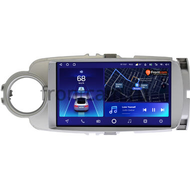 Toyota Vitz 3 (XP130), Yaris 3 (2010-2017) (правый и левый руль) Teyes CC2 PLUS 4/64 9 дюймов RM-9245 на Android 10 (4G-SIM, DSP, QLed)