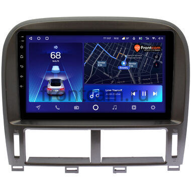 Toyota Celsior (F30) 2000-2006 (для авто с млнитором) Teyes CC2 PLUS 4/64 9 дюймов RM-9261 на Android 10 (4G-SIM, DSP, QLed)