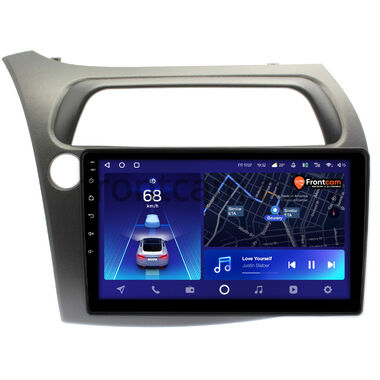 Honda Civic 8 5D (2005-2012) (левый руль, хэтчбэк) Teyes CC2 PLUS 6/128 9 дюймов RM-9-HO107N на Android 10 (4G-SIM, DSP, QLed)