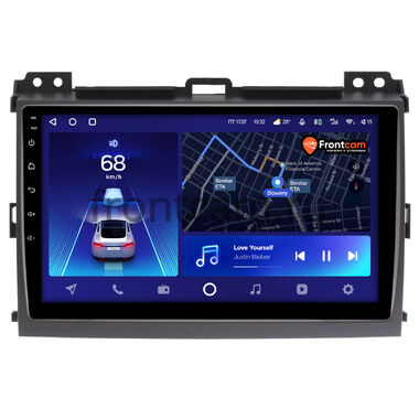 Toyota Land Cruiser Prado 120 2002-2009 (авто без усилителя) Teyes CC2 PLUS 6/128 9 дюймов RM-9063 на Android 10 (4G-SIM, DSP, QLed)