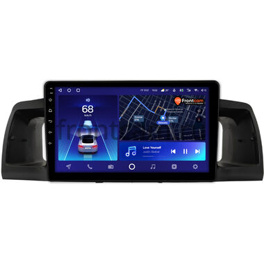 Toyota Allex, Corolla (E120) (2000-2007) (черная) Teyes CC2 PLUS 6/128 9 дюймов RM-9074 на Android 10 (4G-SIM, DSP, QLed)