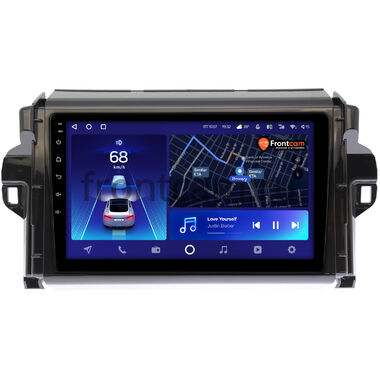 Toyota Fortuner 2 (2015-2024) Teyes CC2 PLUS 6/128 9 дюймов RM-9106 на Android 10 (4G-SIM, DSP, QLed)