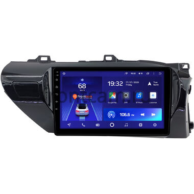 Toyota Hilux 8 (2015-2024) (руль справа) Teyes CC2L PLUS 1/16 10 дюймов RM-10-0208 на Android 8.1 (DSP, IPS, AHD) (для любой комплектации)