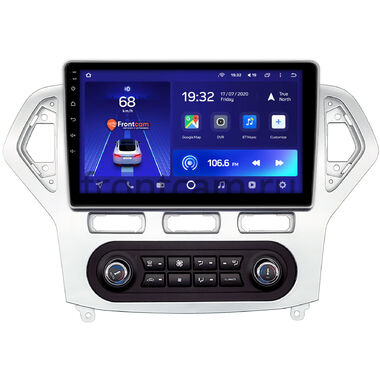 Ford Mondeo 4 (2006-2010) (серебро) Teyes CC2L PLUS 1/16 10 дюймов RM-1016 встроенный климат на Android 8.1 (DSP, IPS, AHD)