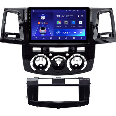 Toyota Fortuner, Hilux 7 2004-2015 (черная, глянцевая) Teyes CC2L PLUS 1/16 9 дюймов RM-9-2212 на Android 8.1 (DSP, IPS, AHD)