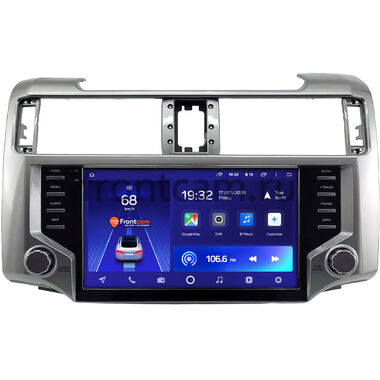 Toyota 4Runner 5 2009-2013 (серебряная, глянцевая) Teyes CC2L PLUS 1/16 9 дюймов RM-9-2229 на Android 8.1 (DSP, IPS, AHD)