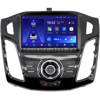 Ford Focus 3 (2011-2019) (черная, глянцевая) Teyes CC2L PLUS 2/32 9 дюймов RM-9-2360 на Android 8.1 (DSP, IPS, AHD)
