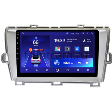 Toyota Prius 3 (XW30) (2009-2015) (левый руль) серебро Teyes CC2L PLUS 2/32 9 дюймов RM-9211 на Android 8.1 (DSP, IPS, AHD)