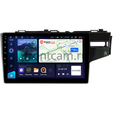 Honda Fit 3 2013-2020 (глянцевая, правый руль) Teyes CC3 4/64 10 дюймов RM-10-508 на Android 10 (4G-SIM, DSP, QLed)