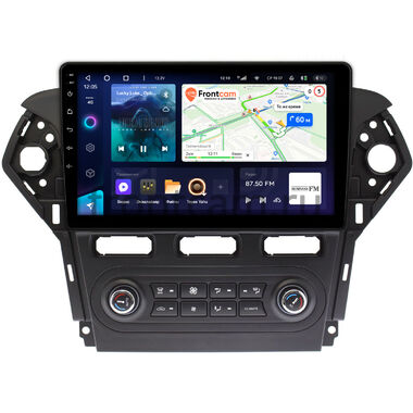Ford Mondeo 4 (2010-2014) (черная) Teyes CC3 4/64 10 дюймов RM-1018 встроенный климат на Android 10 (4G-SIM, DSP, QLed)