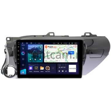 Toyota Hilux 8 (2015-2024) (руль слева) Teyes CC3 4/64 10 дюймов RM-1056 на Android 10 (4G-SIM, DSP, QLed) (для любой комплектации)