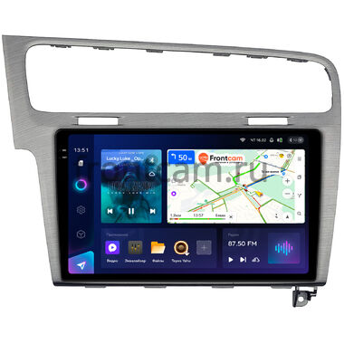 Volkswagen Golf 7 2012-2020 (серая) Teyes CC3 2K 4/32 10.36 дюймов RM-10-048 на Android 10 (4G-SIM, DSP, QLed)
