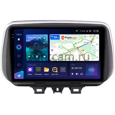 Hyundai Tucson 3 2018-2021 Teyes CC3 2K 4/32 10.36 дюймов RM-10-0609 на Android 10 (4G-SIM, DSP, QLed)