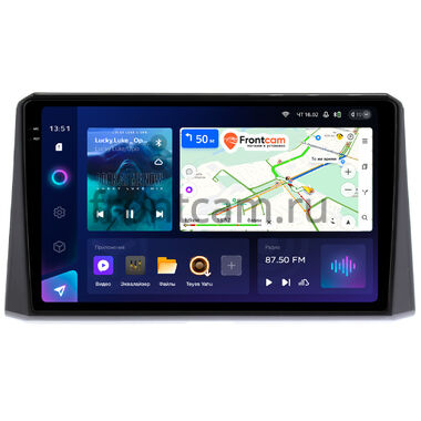 Toyota Corolla (E210), Corolla Cross 2018-2024 (глянцевая) Teyes CC3 2K 4/32 10.36 дюймов RM-10-1178 на Android 10 (4G-SIM, DSP, QLed)