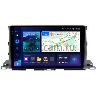 Toyota Highlander 3 (U50) (2013-2019) Teyes CC3 2K 4/32 10.36 дюймов RM-1035 на Android 10 (4G-SIM, DSP, QLed)