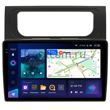 Volkswagen Touran 2 2010-2015 (черная) Teyes CC3 2K 4/32 10.36 дюймов RM-10-1164 на Android 10 (4G-SIM, DSP, QLed)