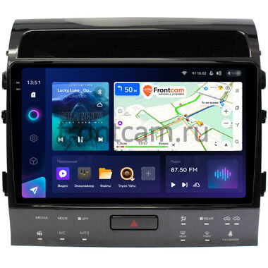 Toyota Land Cruiser 200 2010-2012 для авто с Navi (тип А) Teyes CC3 2K 4/32 10.36 дюймов RM-10-1203 на Android 10 (4G-SIM, DSP, QLed)