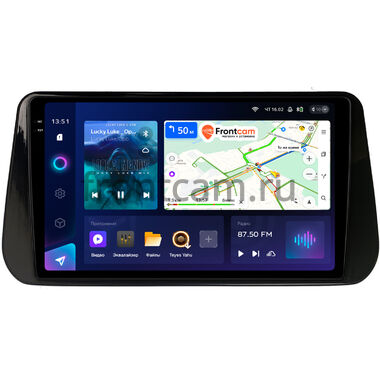 Hyundai Santa Fe 4 2020-2023 Teyes CC3 2K 4/32 10.36 дюймов RM-10-1309 на Android 10 (4G-SIM, DSP, QLed)