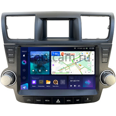 Toyota Highlander (U40) 2007-2013 для авто с усилителем (Тип3) Teyes CC4 Pro 2K 12/256 10.36 дюймов RM-10-1179 на Android 13 (4G-SIM, DSP, QLed, AI)