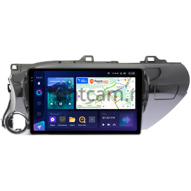 Toyota Hilux 8 2015-2024 (руль слева) Teyes CC3 2K 4/64 10.36 дюймов RM-1071 на Android 10 (4G-SIM, DSP, QLed) (для авто без магнитолы)