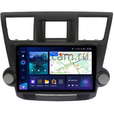 Toyota Highlander (U40) 2007-2013 (тип 2) Teyes CC4 Pro 2K 12/256 10.36 дюймов RM-1087 на Android 13 (4G-SIM, DSP, QLed, AI)