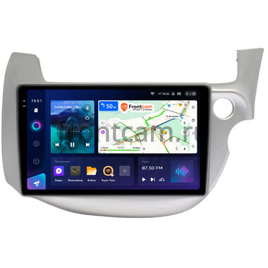 Honda Fit 2 (2007-2014) (светло-серая) Teyes CC3 2K 360 6/128 10.36 дюймов RM-10-671 на Android 10 (4G-SIM, DSP, QLed)